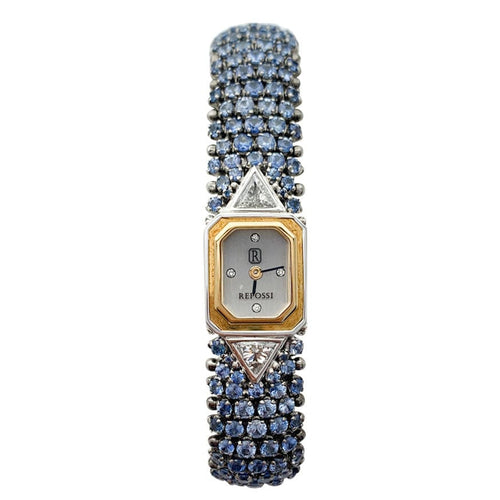 Montre Montre Repossi, deux ors, saphirs, diamants. 58 Facettes 32054