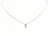 Collier Collier Chaîne + pendentif Or blanc Diamant 58 Facettes 579136RV