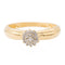 Bague 52 Bague or jaune Diamant 58 Facettes 2396347CN