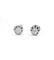 Boucles d'oreilles Blanc/Gris / Or 750 Puces d'oreilles Diamants 58 Facettes 220103R