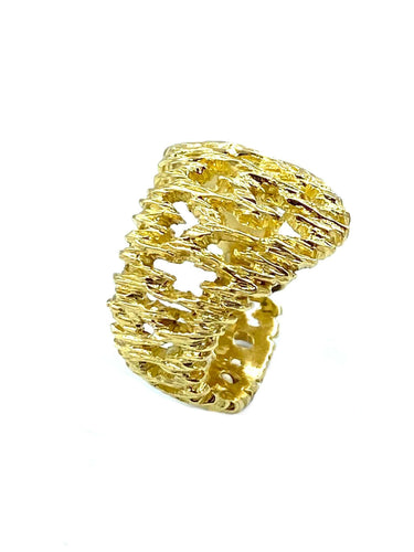 Bague OMÉGA/GILBERT ALBERT. Bague or jaune 18K 58 Facettes