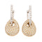 Boucles d'oreilles Boucles d'oreilles Dormeuses Or rose Diamant 58 Facettes 2397518CN