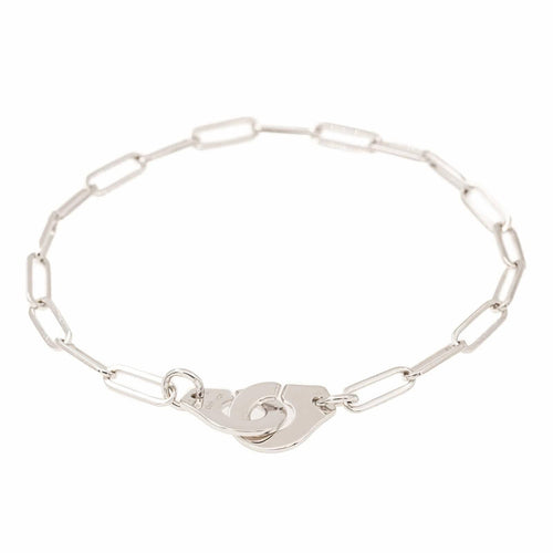 Bracelet Dinh Van Bracelet Menottes Or blanc 58 Facettes 2051929CN