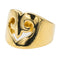 Bague 53 O.J. Perrin Bague Cocktail Coeur légende Or jaune 58 Facettes 2843268CN