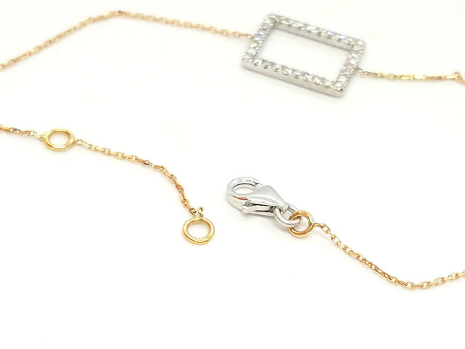 Bracelet Bracelet Graphique Or rose Diamant 58 Facettes 579214RV