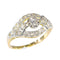 Bague 57 Bague de fiançailles en diamant 58 Facettes 22321-0022