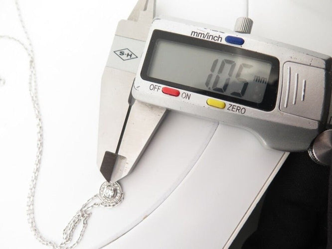 Collier collier BOUCHERON ava or blanc 18k diamants 0.43ct 58 Facettes 254585