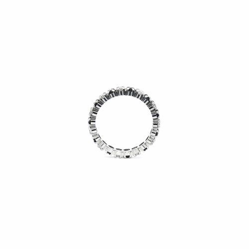 Bague 51.5 Alliance américaine saphirs et diamants 58 Facettes REF2233-33