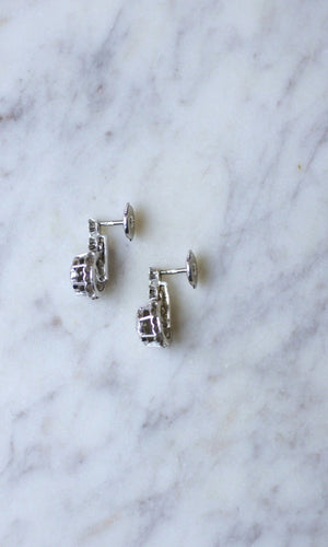 Boucles d'oreilles Boucles d'oreilles chaton illusion diamants 58 Facettes