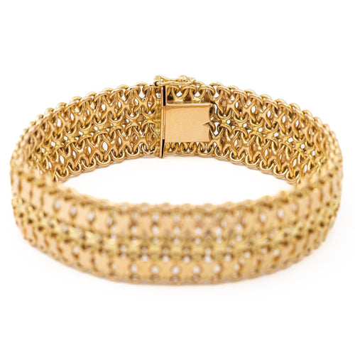 Bracelet Bracelet Maille Or jaune 58 Facettes 2201175CN