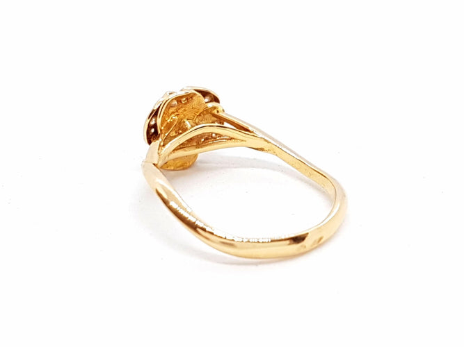 Bague 53 Bague Fleur Or rose Diamant 58 Facettes 578704RV