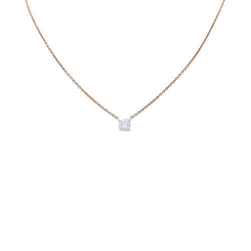 Collier Collier solitaire diamant 58 Facettes 32248