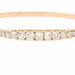 Bracelet Bracelet Jonc Or rose Diamant 58 Facettes 2112653CN