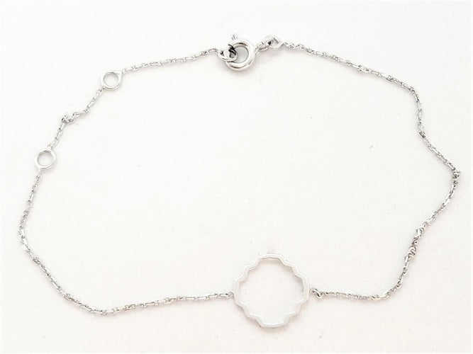 Bracelet Bracelet Transparence Or blanc 58 Facettes 578934RV
