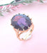 Bague Bague Grenat rhodolite violet 58 Facettes AA1609