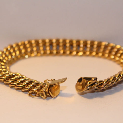 Bracelet Bracelet Maille Américaine 58 Facettes 8890