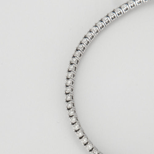 Bracelet Bracelet Rivière de diamants or blanc 58 Facettes