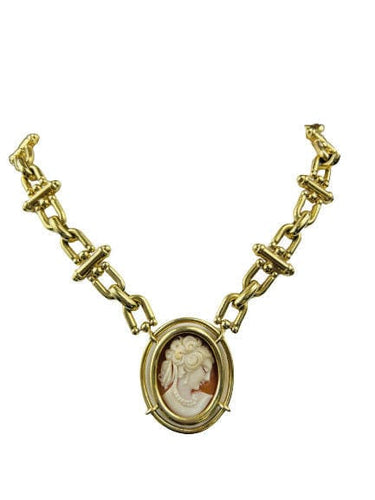 Collier Collier Grosse Maille Camée 58 Facettes 20400000713