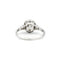 Bague Solitaire année 30 - Platine & Diamants 58 Facettes 220258R