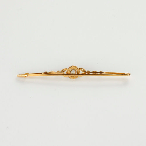 Broche Broche barrette roses de diamants 58 Facettes