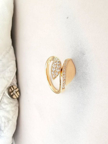 Bague Bague Serpent en Or jaune & Diamants 58 Facettes AB 1039