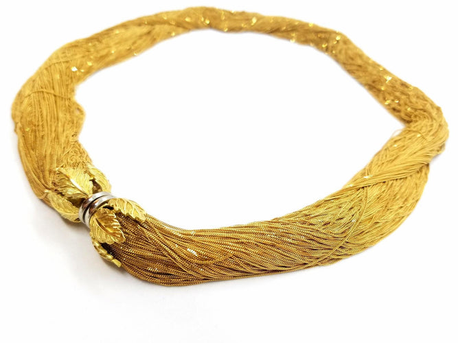 Collier Collier Or jaune 58 Facettes 592800CN