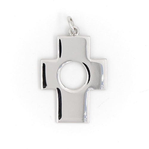Collier Pendentif Croix Or blanc 58 Facettes 2025671CN