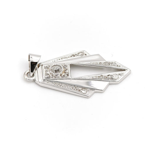 Pendentif Pendentif Art déco Or blanc Diamant 58 Facettes 2024919CN