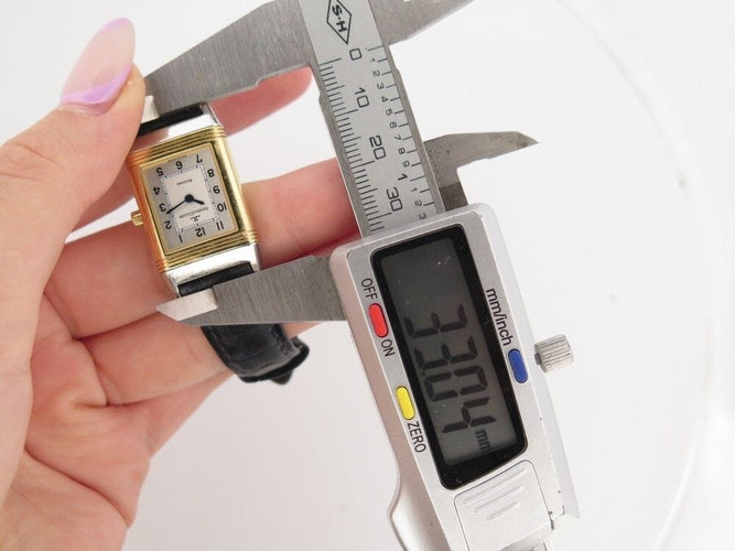 Montre montre JAEGER-LECOULTRE reverso lady 260.5.08 33 mm quartz or acier 58 Facettes 253761