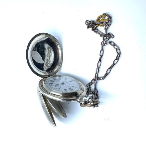 Montre Montre de poche Boutte en argent, vers 1890 58 Facettes