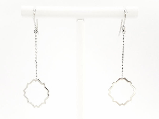 Boucles d'oreilles Boucles d'oreilles Transparence Or blanc 58 Facettes 578940RV