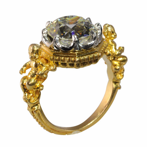 Bague 52 Bague diamant 4,86 ct de Wièse 58 Facettes 20027-0039