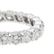 Bague 52 Bague Alliance américaine Or blanc Diamant 58 Facettes 2601194CN
