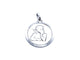 Pendentif Pendentif Médaille Or blanc 58 Facettes 947739CD
