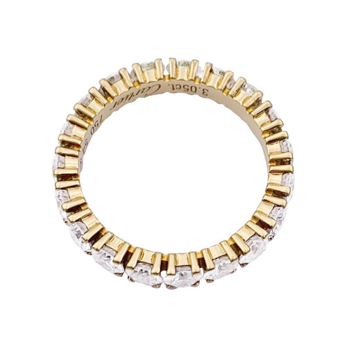 Bague 54 Bague Cartier, "Destinée", diamants, or jaune. 58 Facettes 33068