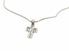 Collier Collier Croix Or blanc Diamant 58 Facettes 1696406CN