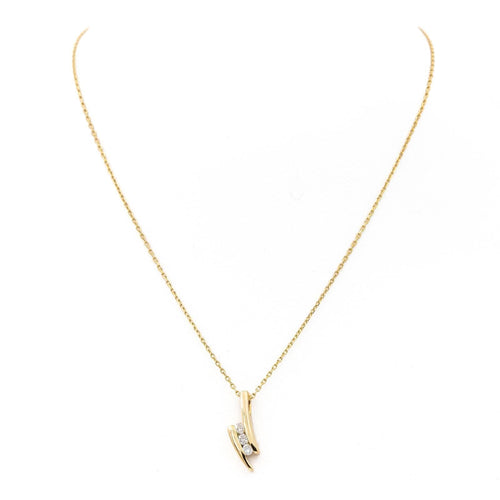 Collier Collier Pendentif Or jaune Diamant 58 Facettes 2172836CN