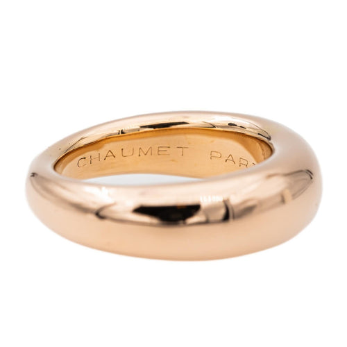 Bague 57 Chaumet Bague Jonc Or rose 58 Facettes 2622516CN