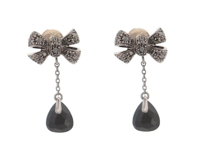 Boucles d'oreilles boucles d'oreilles POMELLATO forever onyx diamants noirs s 58 Facettes 254340