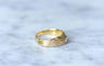 Bague Bague jonc or jaune et diamant 58 Facettes