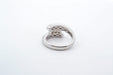 Bague 53 Bague Or blanc Diamants 58 Facettes -25195-