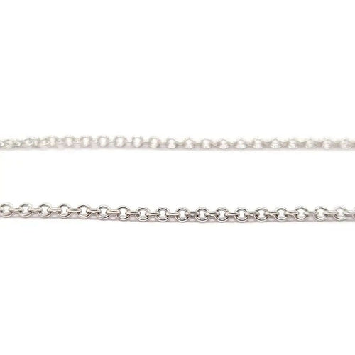 Collier Collier péridot entourage diamants or blanc 58 Facettes