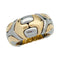 Bague 52 Bague Bulgari, "Alveare", or jaune et acier. 58 Facettes 31645