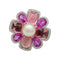 Bague 52 Bague Chanel, "San Marco", or blanc, perle, saphirs roses, tourmalines roses, diamants. 58 Facettes 31344