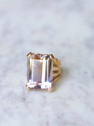 Bague Bague cocktail vintage amétrine 58 Facettes