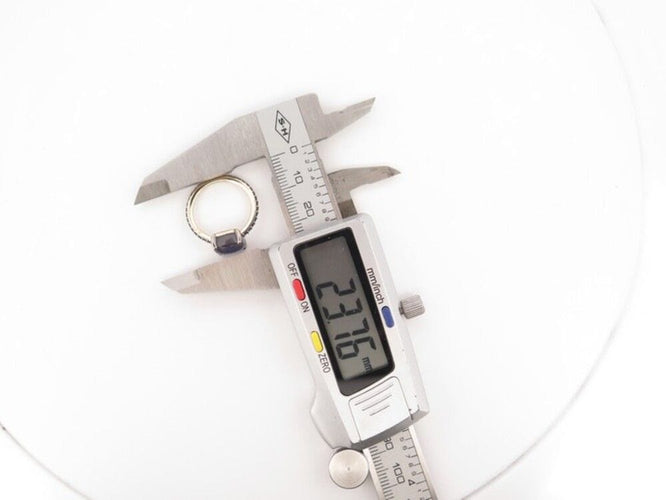 Bague 53 bague POMELLATO baby 53 diamants bleus et iolite or jaune 18k 58 Facettes 254342