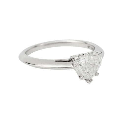 Bague 51 Bague Tiffany & Co. en platine et diamant 1,02 ct. 58 Facettes 31709