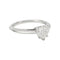Bague 51 Bague Tiffany & Co. en platine et diamant 1,02 ct. 58 Facettes 31709