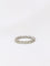 Bague Alliance américaine en or blanc et diamants 1 ct 58 Facettes J70