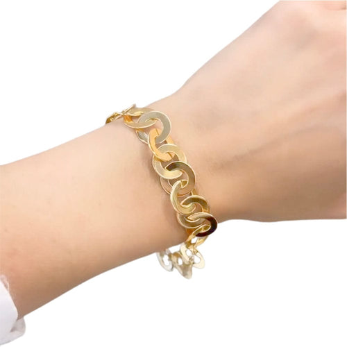 Bracelet Bracelet Fred, "Cercles", or jaune. 58 Facettes 32759